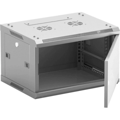 Шкаф настенный Neomax 6U 350мм глухая серый NCB-WM6U-6035MK3-100...