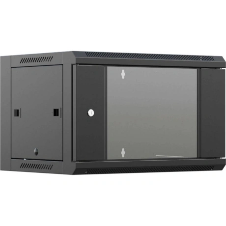 Шкаф настенный NTSS 9U 450мм стекло серый NTSS-W9U6045GS