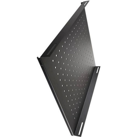 Полка NTSS стационарная 1U 800мм 100кг черный NTSS-FS-H-800-BL