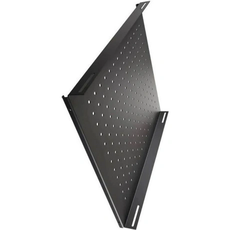 Полка NTSS стационарная 1U 800мм 100кг черный NTSS-FS-H-800-BL