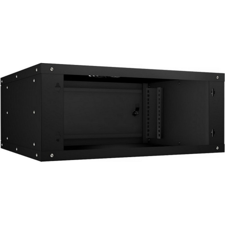 Шкаф настенный Cabeus 4U 450мм глухая черный WSC-05D-4U55/45M-BK - фото 2