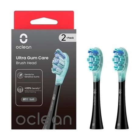 

Комплект насадок Для чувствительных десен для Oclean X Ultra UG02 (2шт, Черный)