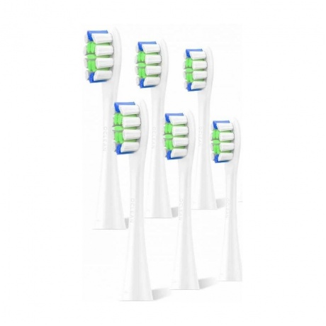 Комплект насадок Для чувствительных десен Oclean P1S12 W06 6 шт Белый 3682₽