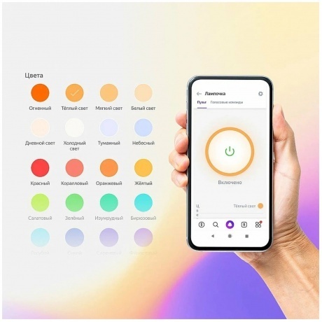 Умная лампочка Яндекс E14 (YNDX-00017) - фото 5