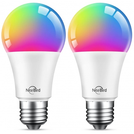 Комплект умных ламп Nitebird Smart bulb  2 шт., цвет мульти - фото 1