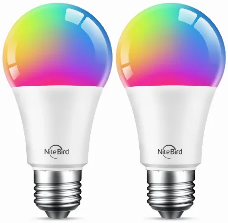 Комплект умных ламп Nitebird Smart bulb  2 шт., цвет мульти