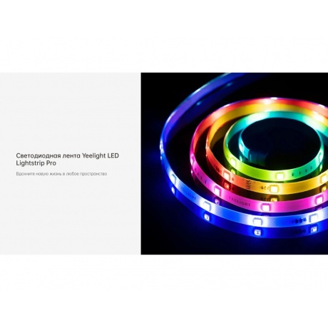 Умная светодиодная лента Yeelight Lightstrip Pro YLDD005 - фото 14