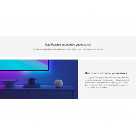 Умная светодиодная лента Yeelight Lightstrip Pro YLDD005 - фото 21