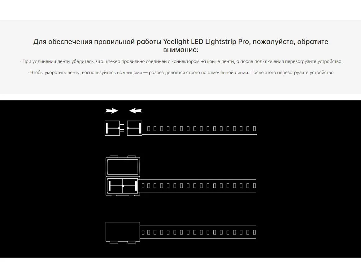 Умная светодиодная лента Yeelight Lightstrip Pro YLDD005 - фото 24
