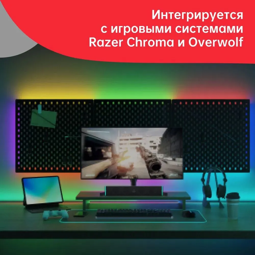 Умная светодиодная лента Yeelight Lightstrip Pro YLDD005 - фото 9