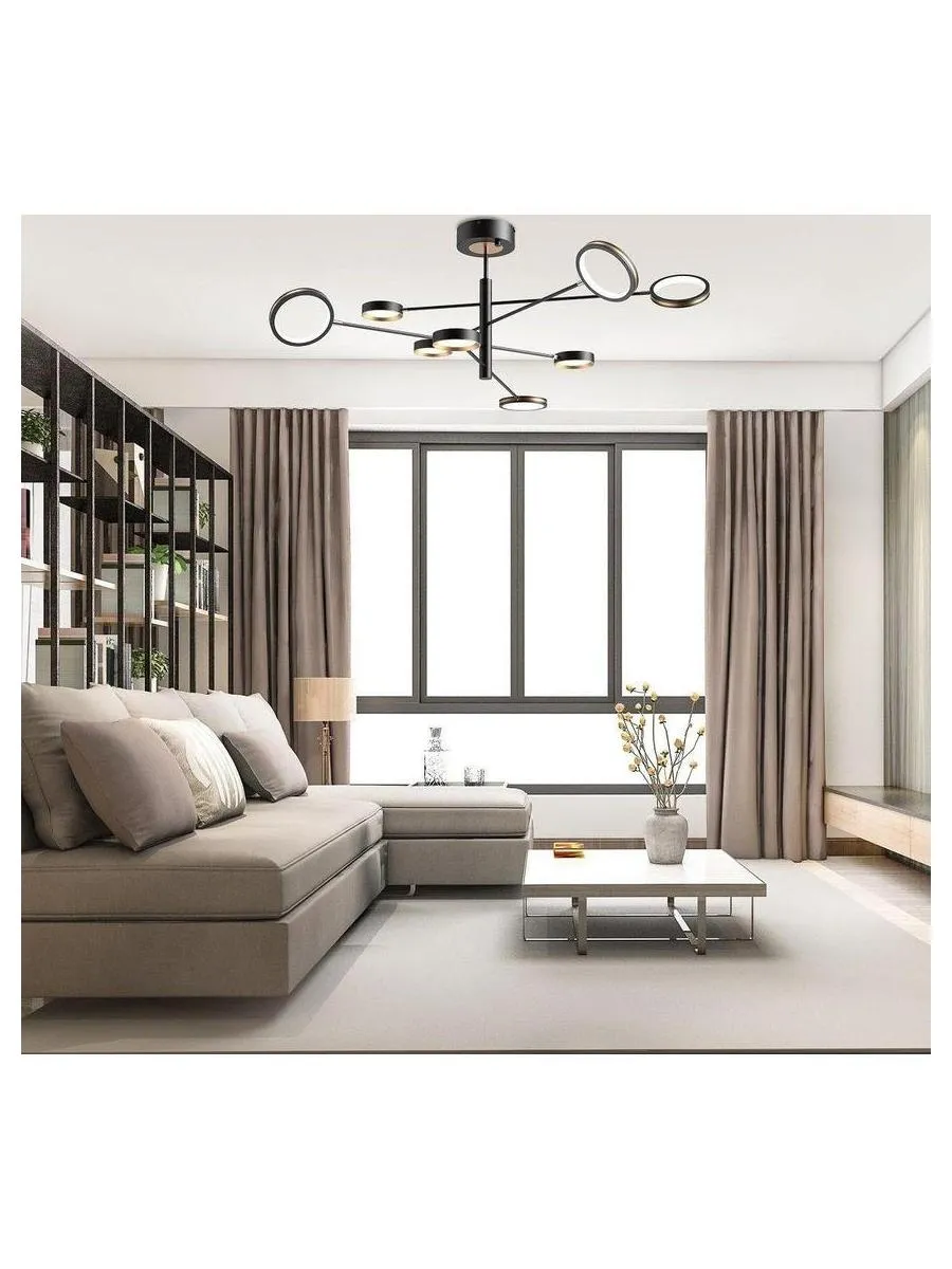 Умная люстра Yeelight-C2103Arowana-Chandelier-8head / YLDL029 - фото 10