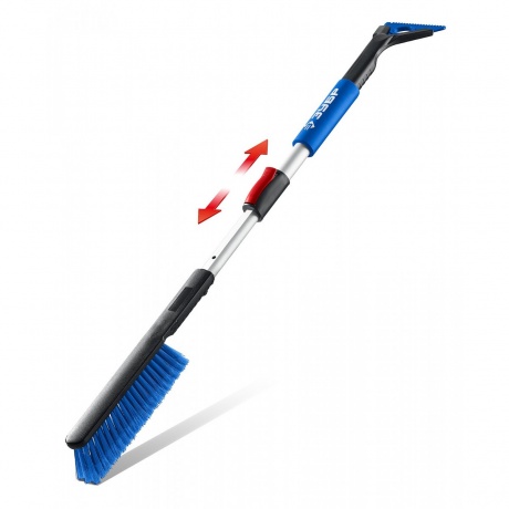 

Щётка телескопическая щётка от снега со скребком автомобильная, 775-1000 мм, ЗУБР Профессионал (61066)