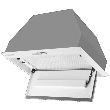 Встраиваемая вытяжка Kuppersberg INTRO 60 WHITE - фото 2