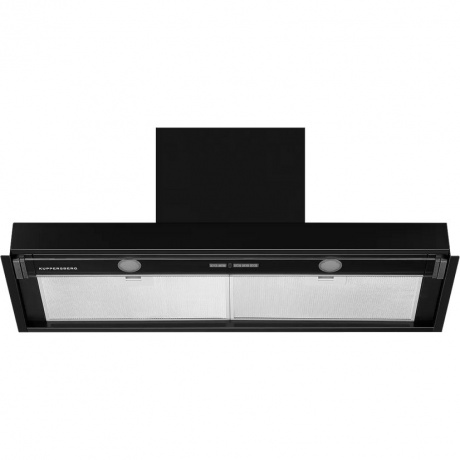 Встраиваемая вытяжка Kuppersberg NANCY S 90 Black - фото 1