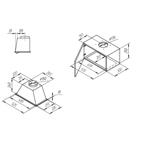 Встраиваемая вытяжка Kuppersberg INLINEA 52 LX - фото 4