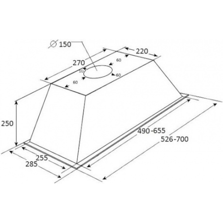 Встраиваемая вытяжка Kuppersberg INLINEA 52 LX - фото 6