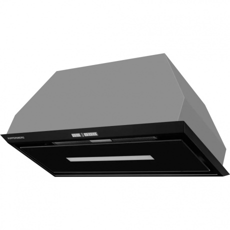 Встраиваемая вытяжка Kuppersberg INTRO 70 BLACK - фото 1