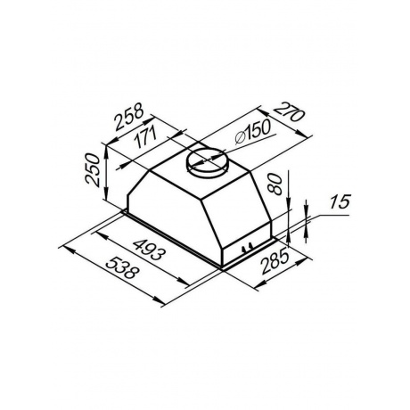 Встраиваемая вытяжка Kuppersberg INBOX 54 X - фото 5