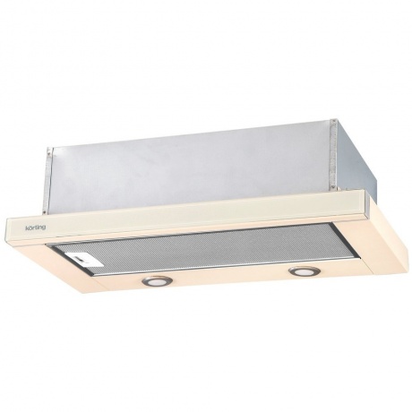 Встраиваемая вытяжка  с выдвижным экраном Korting KHP 6617 GB