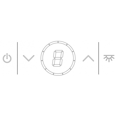 Полновстраиваемая вытяжка Korting Korting KHI 9828 GN - фото 4