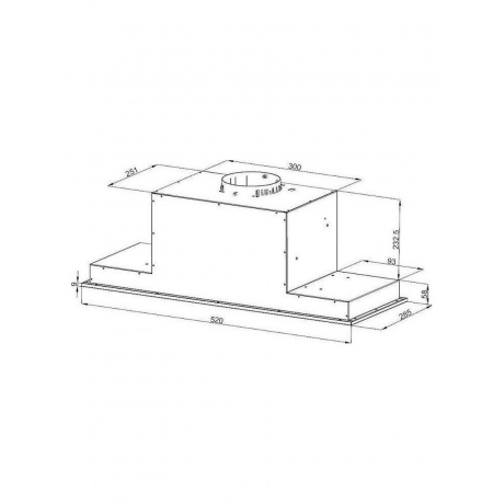 Встраиваемая вытяжка Korting KHI 6777 GW - фото 4