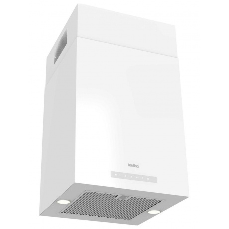 Островная вытяжка Korting KHA 45970 W CUBE - фото 1