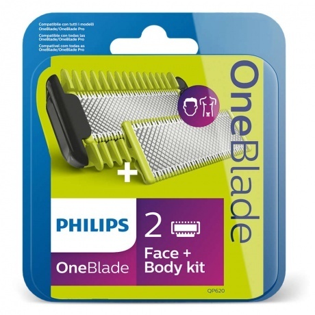Сменное лезвие Philips OneBlade QP620/50 - фото 2