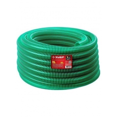 

Шланг напорно-всасывающий ЗУБР 32 мм x 15 м, 3 атм, со спиралью ПВХ (40325-32-15)