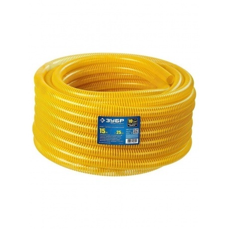 

Шланг напорно-всасывающий ЗУБР 25 мм x 15 м, 10 атм, со спиралью ПВХ ПРОФЕССИОНАЛ (40327-25-15)