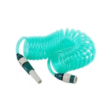 Шланг спиральный RACO 7.5 м, с наконечником и двумя внешними сое...