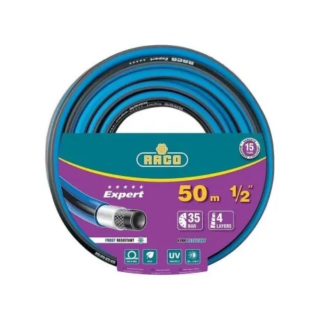 Шланг поливочный RACO EXPERT, 1/2?, 50 м, 35 атм, четырёхслойный...