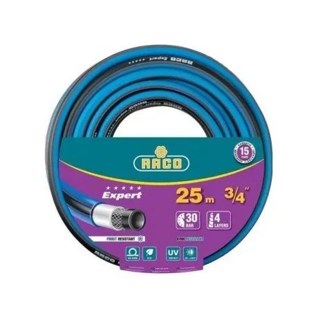 Шланг поливочный RACO EXPERT, 3/4?, 25 м, 30 атм, четырёхслойный...