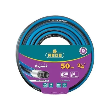 Шланг поливочный RACO EXPERT, 3/4?, 50 м, 30 атм, четырёхслойный...