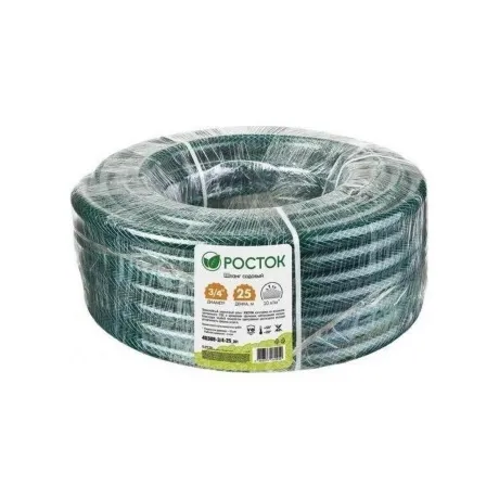 Шланг поливочный РОСТОК 3/4?, 25 м, 10 атм, трёхслойный, армиров...