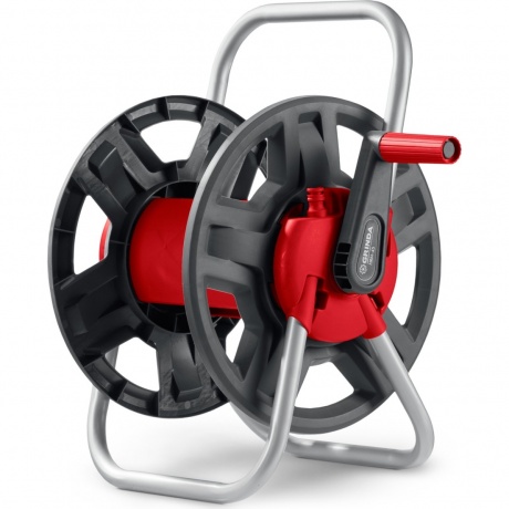 

Катушка для шлангов GRINDA HRM-45, для шлангов 45м x 1/2 и 15м х 3/4, стальные опоры, пластиковый барабан, (8-428405)