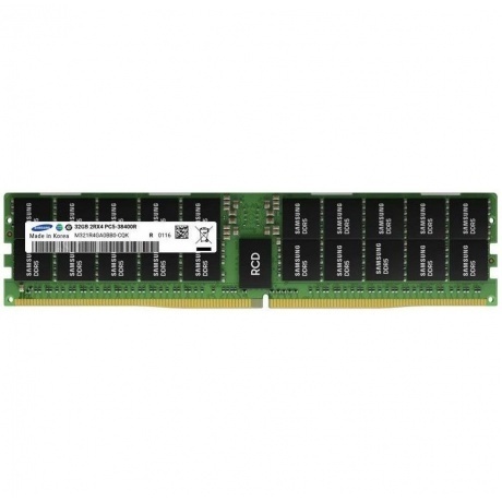 

Память оперативная Samsung DDR5 32GB RDIMM 4800 (1Rx4) ECC Reg 1.1V (M321R4GA0BB0-CQK)