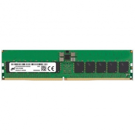 

Память оперативная Micron DDR5 32GB UDIMM 5600 2Rx8 ECC (MTC20C2085S1EC56BD1)