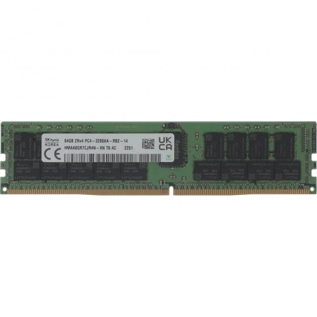 Оперативная память Hynix 64GB RDIMM DDR4 3200MHz 1.2V CL22 HMAA8...