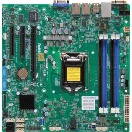 Материнская плата SuperMicro MBD-X10SLM-F-B OEM