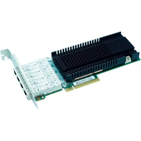 Сетевая карта LR-LINK 4x10GbE SFP+ PCIe3.0 x8 LP LRES1024PF-4SFP+