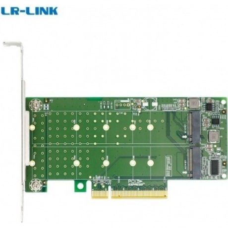 

Адаптер LR-Link LRNV95N8 PCIe x8 to 2-Port M.2