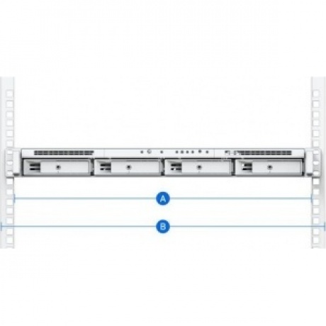 Комплет фиксированных направляющих Synology Rail Kit RKM114 - фото 2