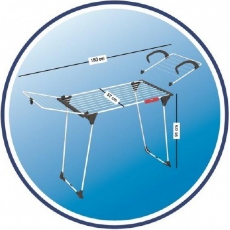 Сушилка для белья ПРЕМИУМ 2в1 VILEDA - фото 5