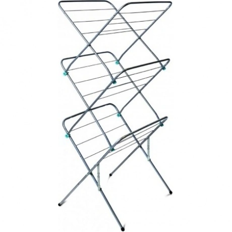 Сушилка д/белья напол. мет. вертикал. "Ника" silver 15 м 530*495...