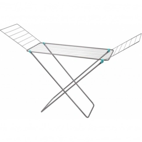 Сушилка д/белья напол. мет. с/кр "Ника" silver 18 м 180*55*96 (э...