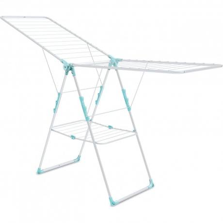 

Сушилка д/белья напол. мет. с/кр двухуровн. "Ника" белая 21м СБ8П/Б