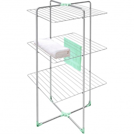 

Сушилка д/белья напол. мет. вертикал. "Ника" silver (700*700*1310) СБВ1/С