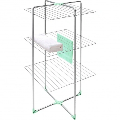 Сушилка д/белья напол. мет. вертикал. "Ника" silver (700*700*131...