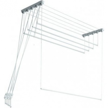 

Сушилка для белья потолочная ЛИАНА 2,4м, 5 стержней