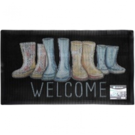 Коврик придверный 3D BOOTS 45х75см ATTRIBUTE MAT - фото 1